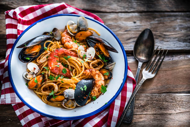 Pasta met Zeevruchten